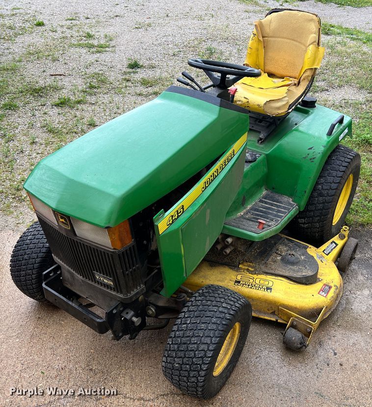 image for item KD9019 John Deere 445  lawn mower