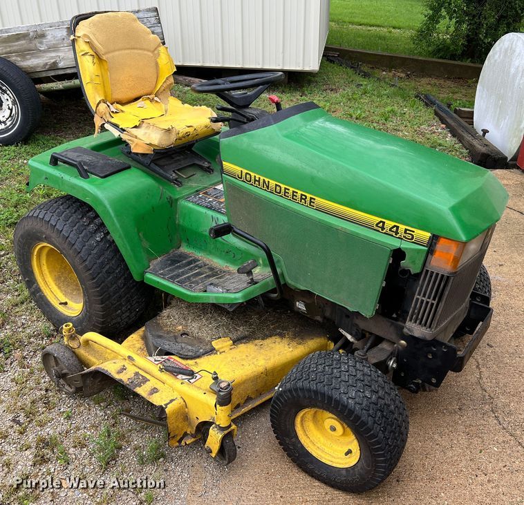 image for item KD9019 John Deere 445  lawn mower