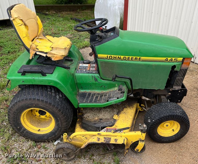 image for item KD9019 John Deere 445  lawn mower