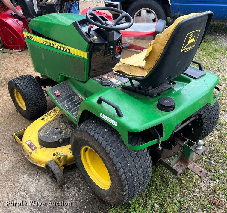 image for item KD9019 John Deere 445  lawn mower