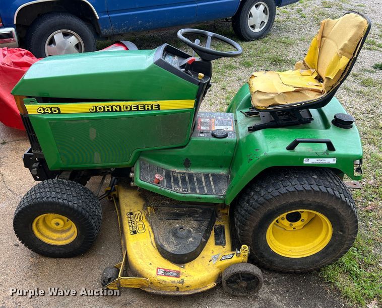 image for item KD9019 John Deere 445  lawn mower