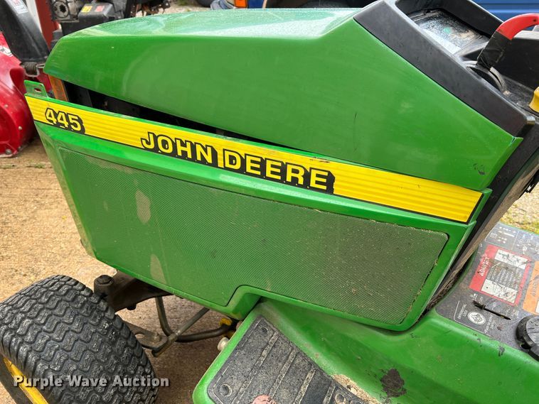 image for item KD9019 John Deere 445  lawn mower