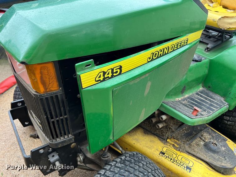 image for item KD9019 John Deere 445  lawn mower