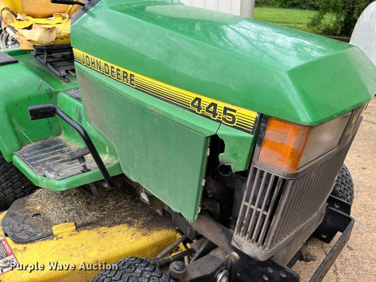 image for item KD9019 John Deere 445  lawn mower