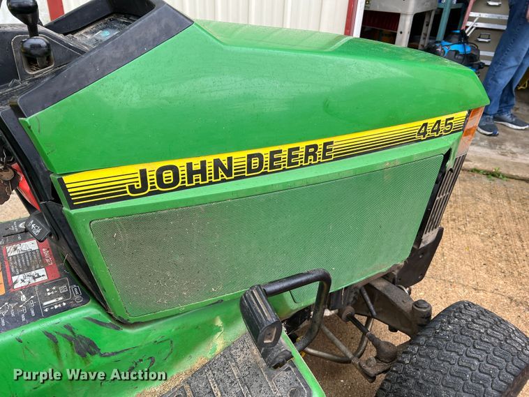 image for item KD9019 John Deere 445  lawn mower