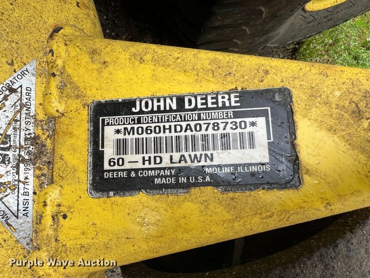 image for item KD9019 John Deere 445  lawn mower