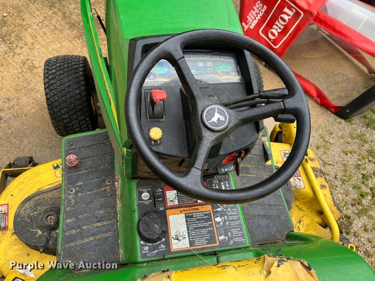 image for item KD9019 John Deere 445  lawn mower