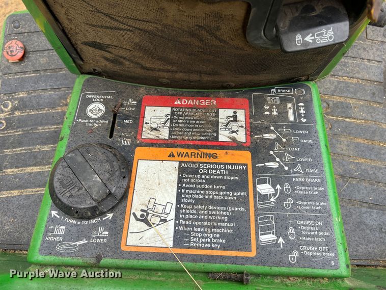 image for item KD9019 John Deere 445  lawn mower