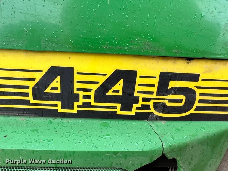 image for item KD9019 John Deere 445  lawn mower