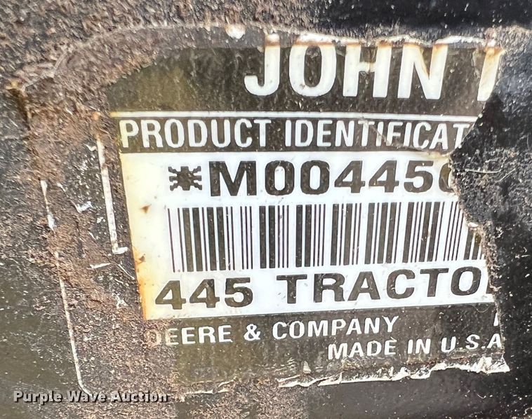 image for item KD9019 John Deere 445  lawn mower