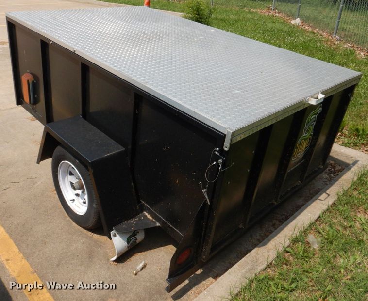 image for item KD9026 2005 K&K Manufacturing K20  enclosed cargo trailer