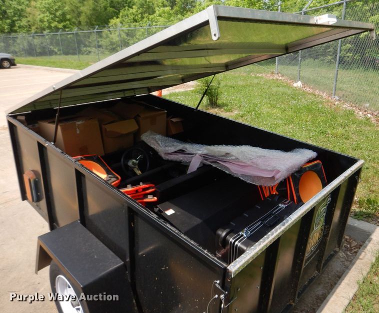 image for item KD9026 2005 K&K Manufacturing K20  enclosed cargo trailer