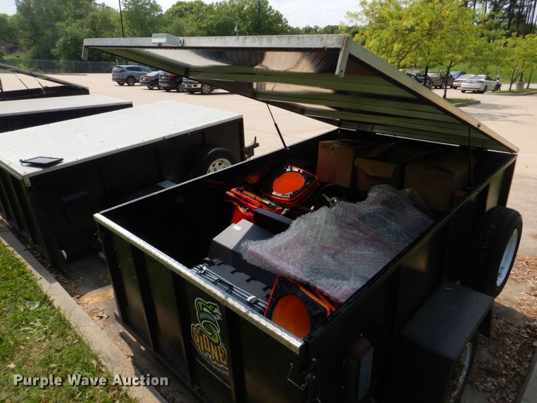 image for item KD9026 2005 K&K Manufacturing K20  enclosed cargo trailer