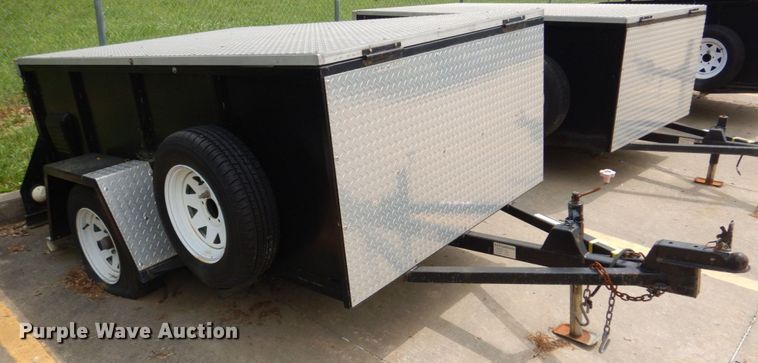 image for item KD9027 2005 K&K Manufacturing K20  enclosed cargo trailer