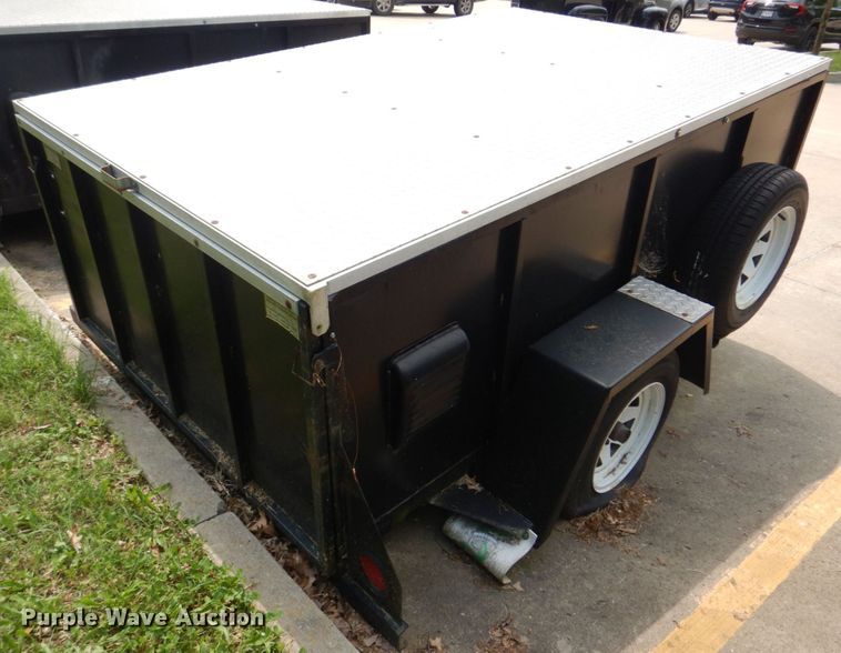 image for item KD9027 2005 K&K Manufacturing K20  enclosed cargo trailer