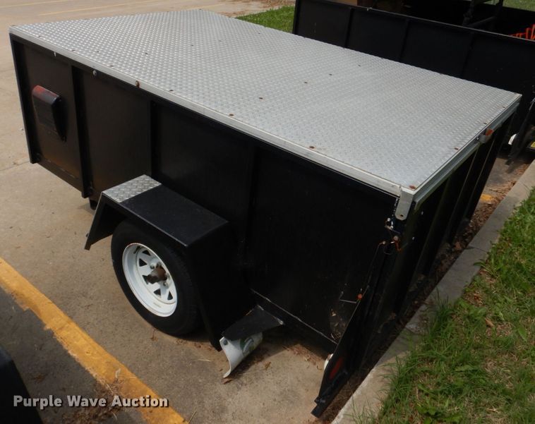 image for item KD9027 2005 K&K Manufacturing K20  enclosed cargo trailer