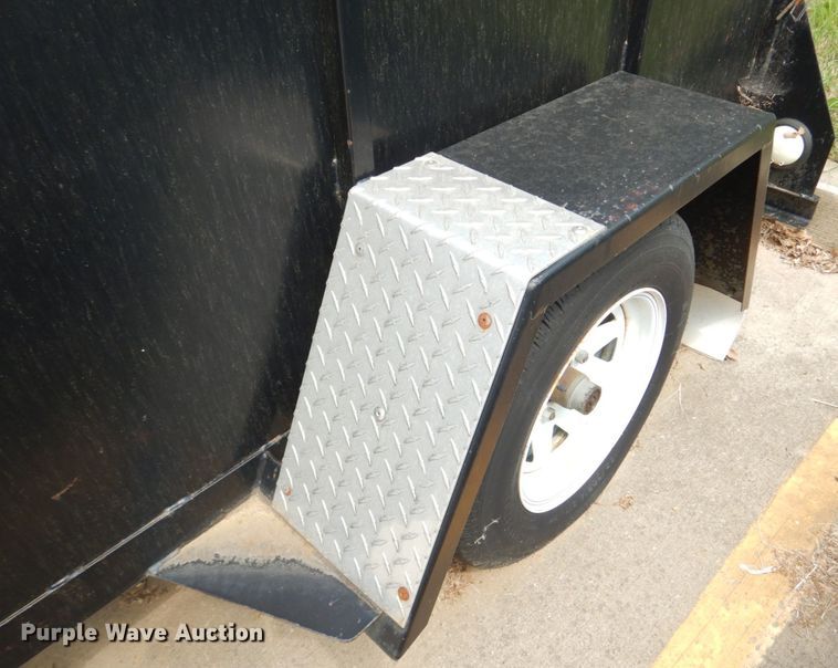 image for item KD9027 2005 K&K Manufacturing K20  enclosed cargo trailer