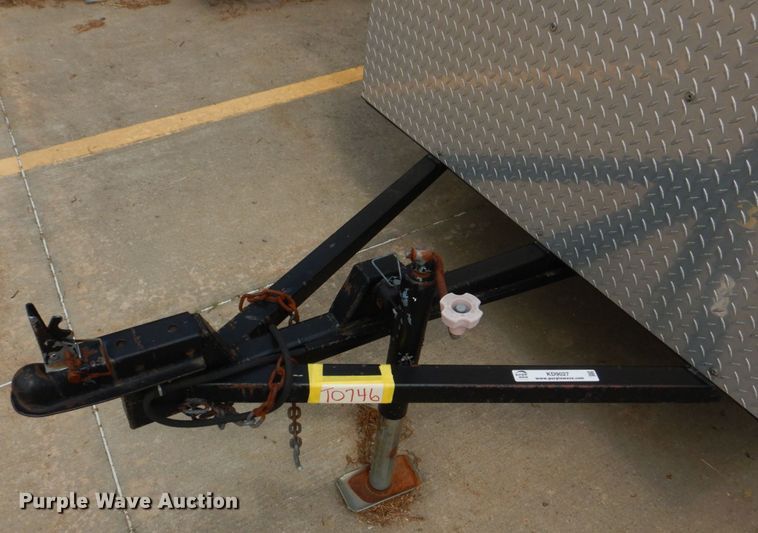 image for item KD9027 2005 K&K Manufacturing K20  enclosed cargo trailer