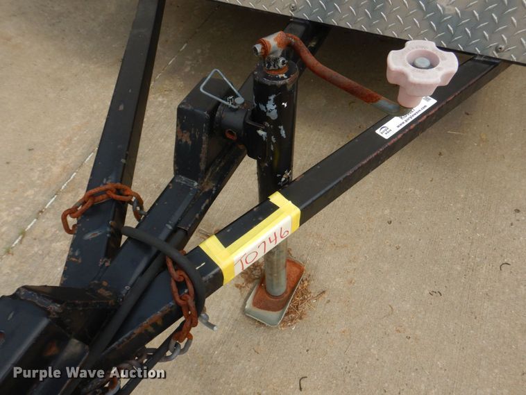 image for item KD9027 2005 K&K Manufacturing K20  enclosed cargo trailer