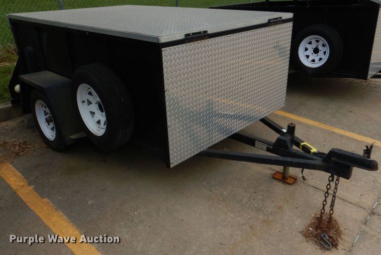 image for item KD9028 2005 K&K Manufacturing K20  enclosed cargo trailer