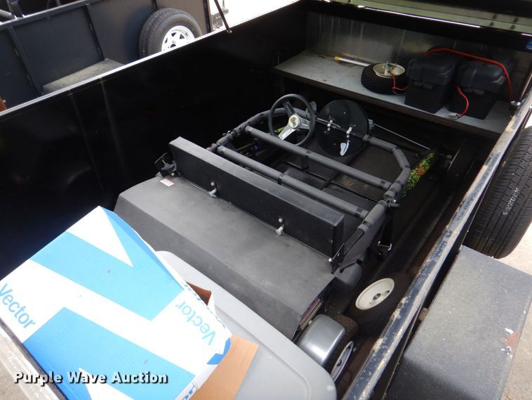 image for item KD9028 2005 K&K Manufacturing K20  enclosed cargo trailer