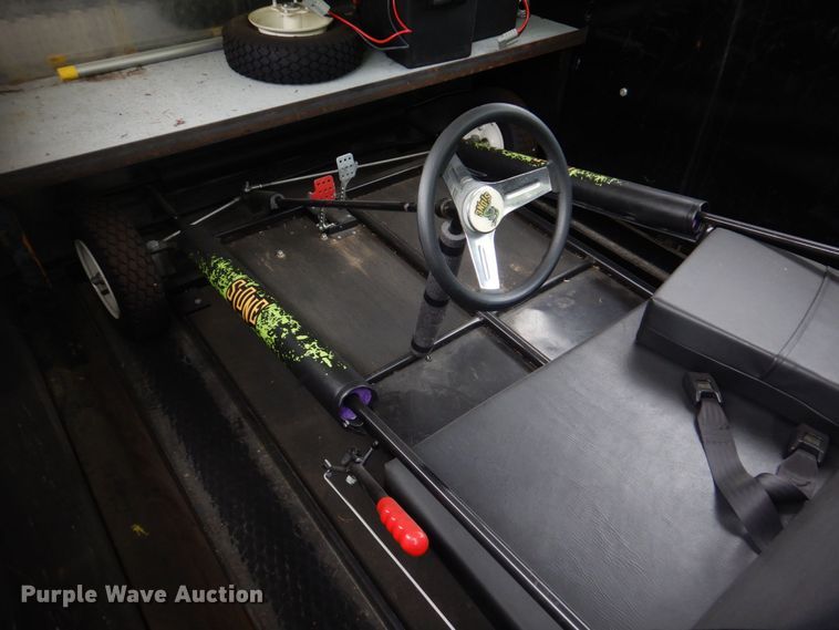 image for item KD9028 2005 K&K Manufacturing K20  enclosed cargo trailer