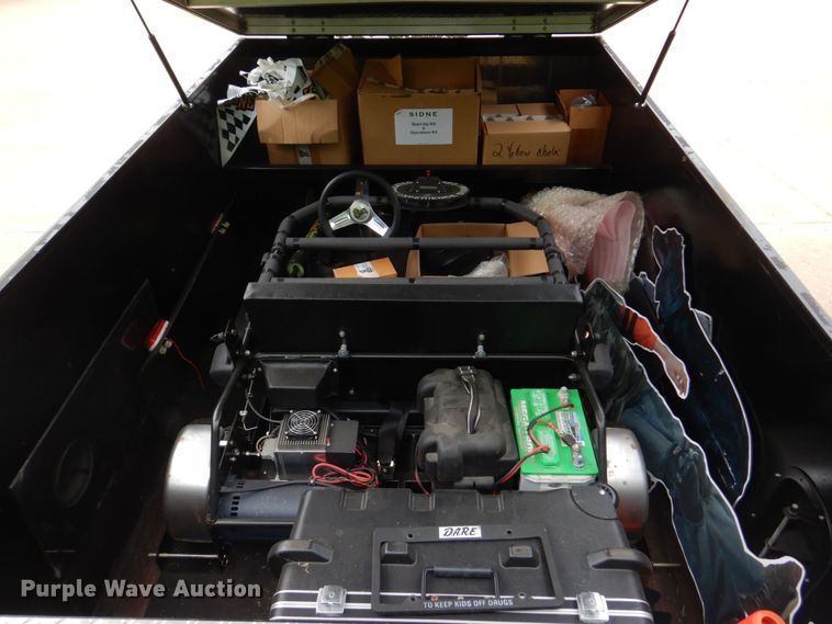 image for item KD9029 2005 K&K Manufacturing K20  enclosed cargo trailer