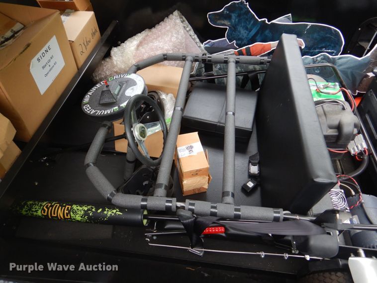 image for item KD9029 2005 K&K Manufacturing K20  enclosed cargo trailer