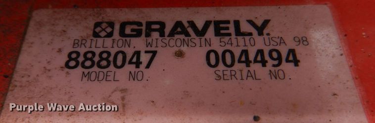 image for item KD9033 Gravely Pro-36  lawn mower