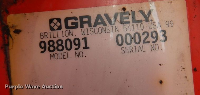 image for item KD9033 Gravely Pro-36  lawn mower