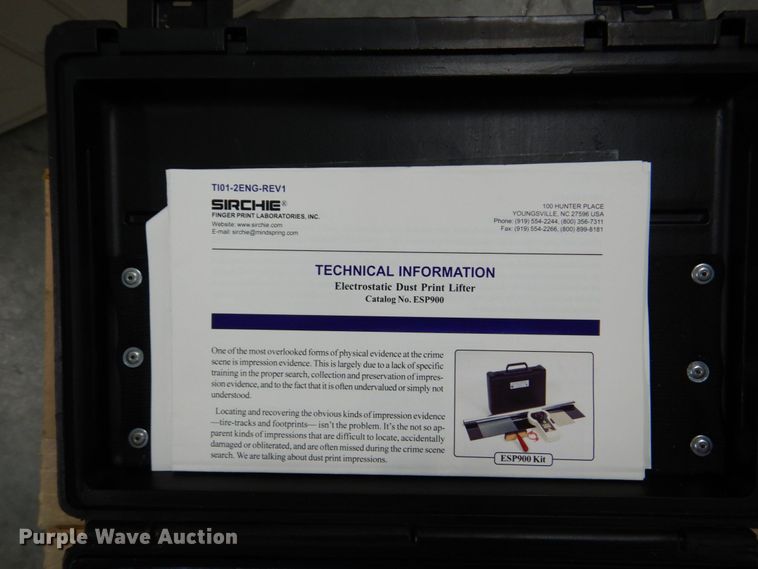 image for item KD9956 Electrostatic print lifter