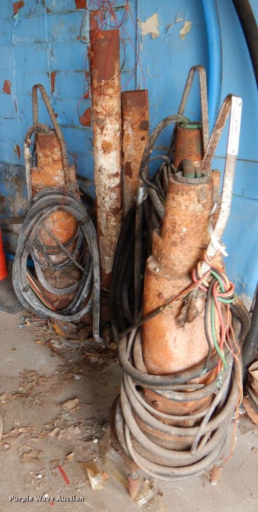 image for item KE9007 (3) waste water pumps