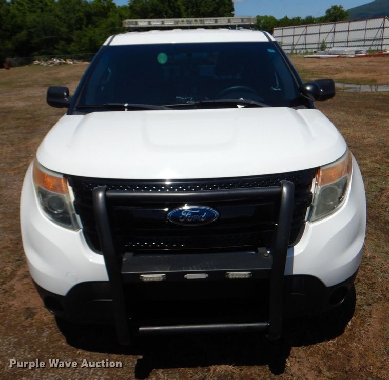 image for item KJ9892 2015 Ford Explorer Police Interceptor  SUV
