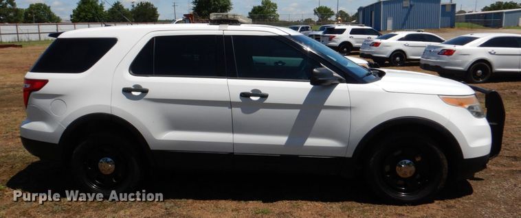 image for item KJ9892 2015 Ford Explorer Police Interceptor  SUV