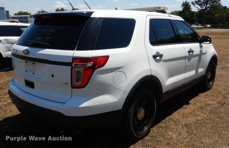 image for item KJ9892 2015 Ford Explorer Police Interceptor  SUV