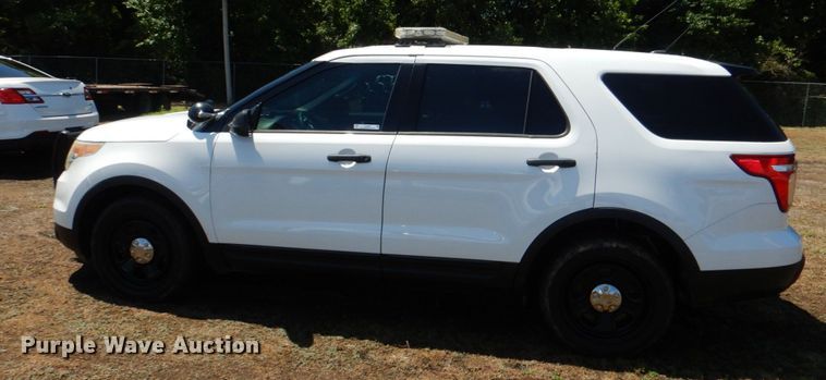 image for item KJ9892 2015 Ford Explorer Police Interceptor  SUV
