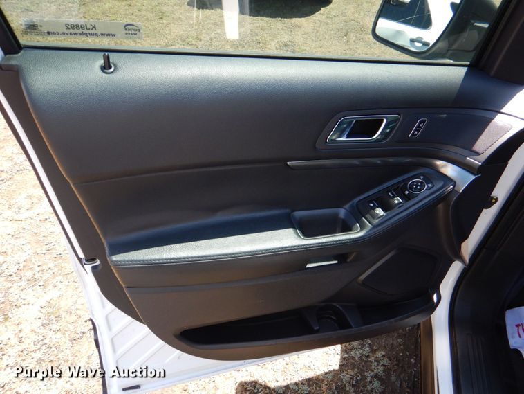 image for item KJ9892 2015 Ford Explorer Police Interceptor  SUV