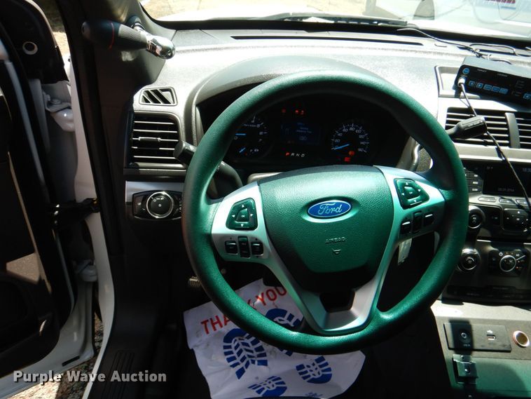 image for item KJ9892 2015 Ford Explorer Police Interceptor  SUV