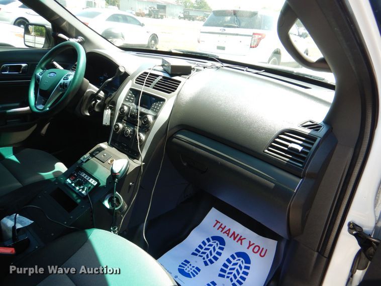 image for item KJ9892 2015 Ford Explorer Police Interceptor  SUV