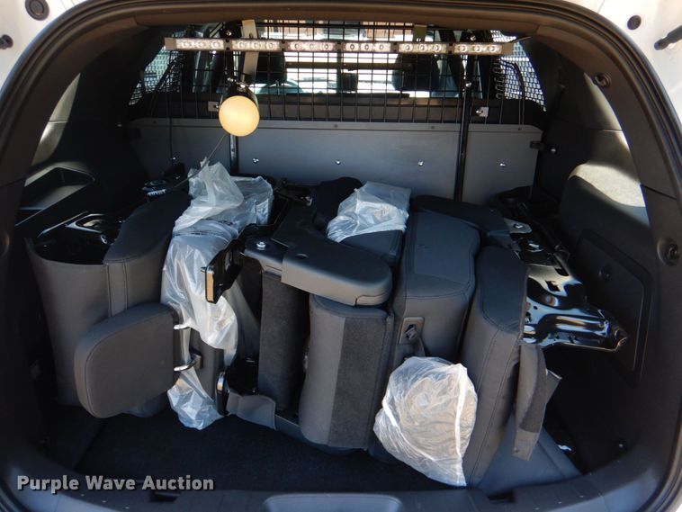 image for item KJ9892 2015 Ford Explorer Police Interceptor  SUV