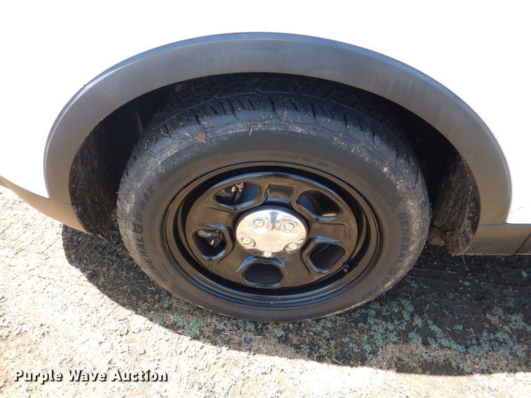 image for item KJ9892 2015 Ford Explorer Police Interceptor  SUV