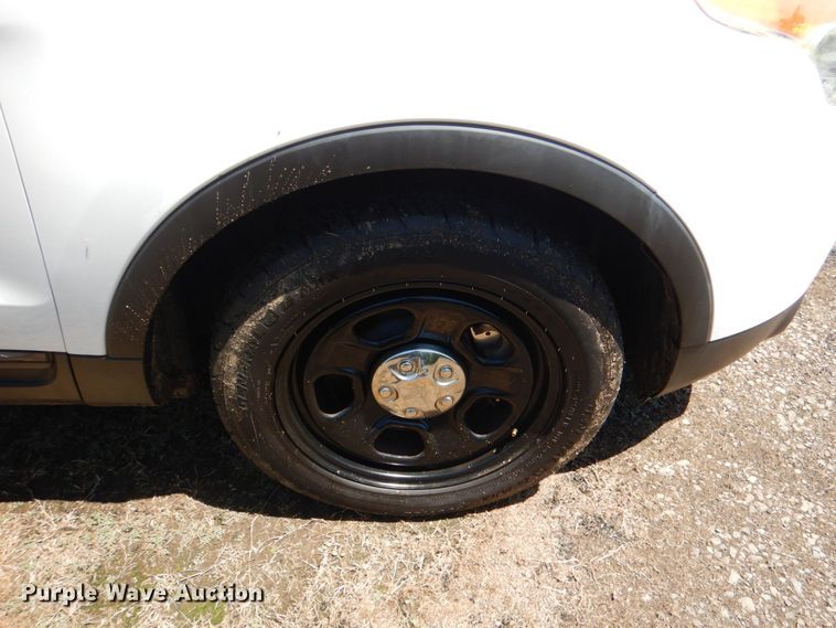 image for item KJ9892 2015 Ford Explorer Police Interceptor  SUV