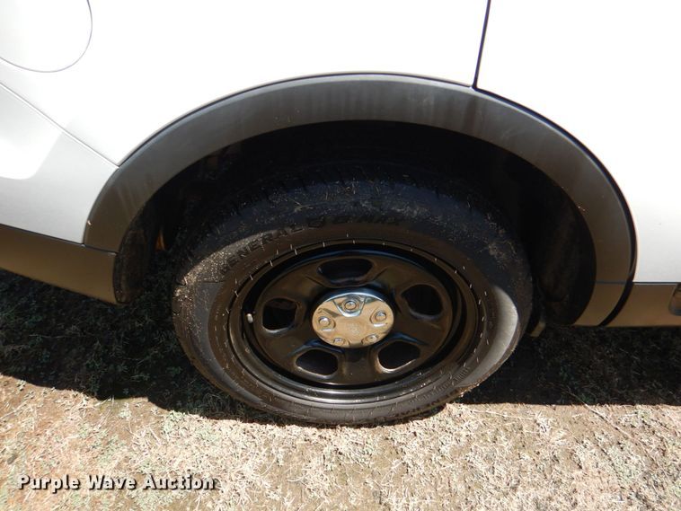 image for item KJ9892 2015 Ford Explorer Police Interceptor  SUV