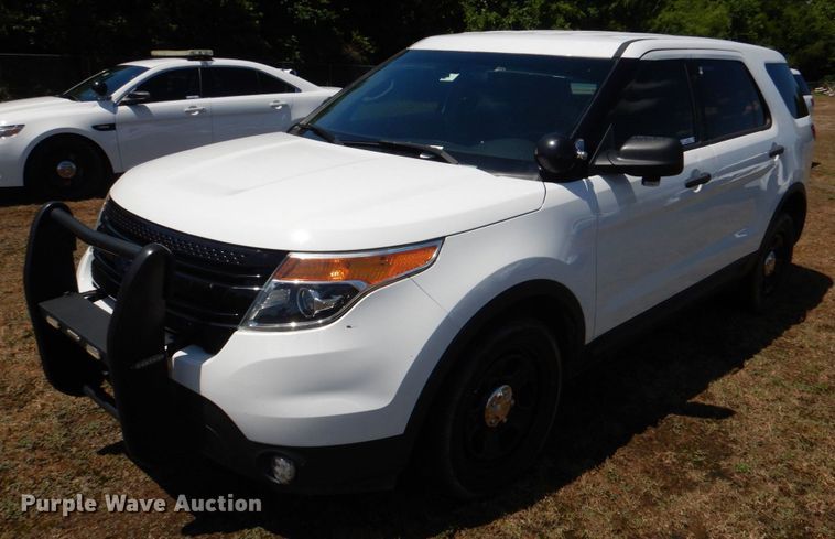 image for item KJ9893 2015 Ford Explorer Police Interceptor  SUV
