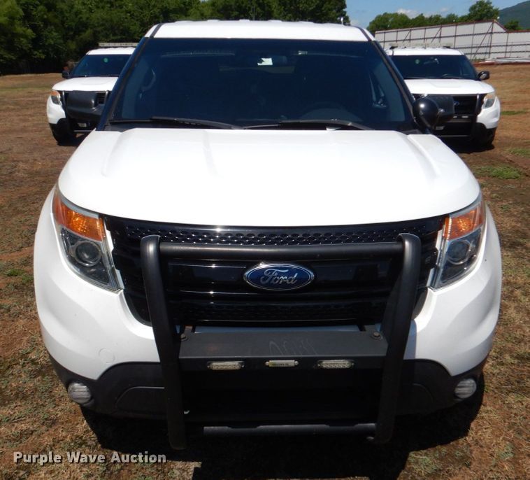 image for item KJ9893 2015 Ford Explorer Police Interceptor  SUV