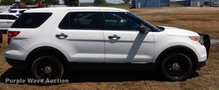 image for item KJ9893 2015 Ford Explorer Police Interceptor  SUV