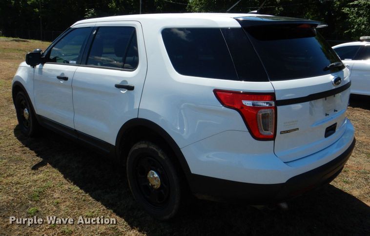 image for item KJ9893 2015 Ford Explorer Police Interceptor  SUV