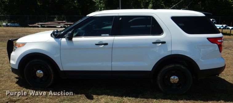 image for item KJ9893 2015 Ford Explorer Police Interceptor  SUV