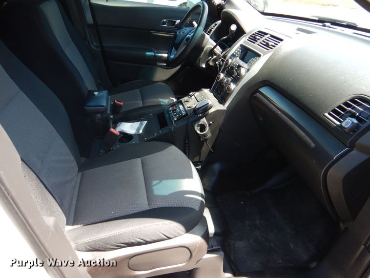 image for item KJ9893 2015 Ford Explorer Police Interceptor  SUV