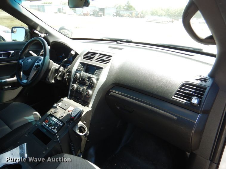 image for item KJ9893 2015 Ford Explorer Police Interceptor  SUV